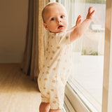 Day or Night Onesie Short Sleeve - Beach