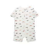 Day Or Night Onesie Short Sleeve - Dachshund