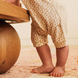 Day or Night Onesie Short Sleeve - Neutral Sunrise