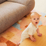 Day or Night Onesie Short Sleeve - Neutral Sunrise