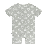 Day or Night Onesie Short Sleeve - Palm Tree