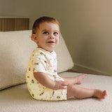 Day Or Night Onesie Short Sleeve - Pasture