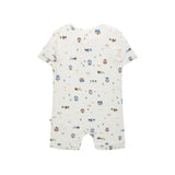 Day Or Night Onesie Short Sleeve - Pasture