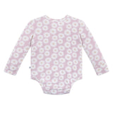 Comfy Bodysuit Long Sleeve - Lilac Daisy