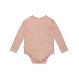 Comfy Bodysuit Long Sleeve - Pink Heart