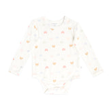 Comfy Bodysuit Long Sleeve - Over The Rainbow