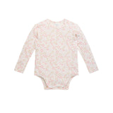 Comfy Bodysuit Long Sleeve - Spring Blossom