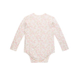 Comfy Bodysuit Long Sleeve - Spring Blossom