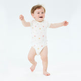 Comfy Bodysuit Short Sleeve - Over the Rainbow