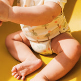 Comfy Bodysuit Short Sleeve - Palm Sunset