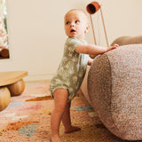 Comfy Bodysuit Short Sleeve - Palm Tree