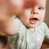 Comfy Bodysuit Short Sleeve - Palm Tree