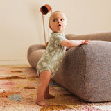 Comfy Bodysuit Short Sleeve - Palm Tree