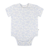 Comfy Bodysuit Short Sleeve - Sky Coral