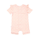 Day or Night Short Sleeve Frill Onesie - Daisy Charm