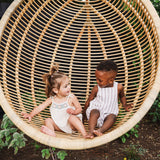 Woven Overall - Stripe