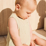 Sleeveless Woven Romper - Sage