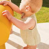 Sleeveless Woven Romper - Sage