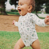 Miffy Comfy Bodysuit Long Sleeve - Pristine