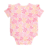 Frilled Short Sleeve Bodysuit - Palm Cove