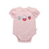 Miffy Puff Sleeve Bodysuit - Soft Pink