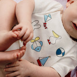 Miffy Short Sleeve Bodysuit - Snow White