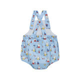 Miffy Pocket Romper - Harbor Blue