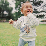 Miffy Fleece Jumper - Moody Blue