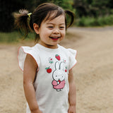 Miffy Frill Tee - Snow White
