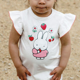 Miffy Frill Tee - Snow White
