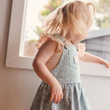 Pinafore - Washed Denim