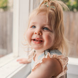 Pinafore - Washed Denim