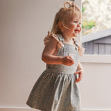 Pinafore - Washed Denim