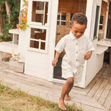 Woven Print Short - Salty Shores