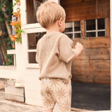 Jacquard Knit Bike Short - Sunset