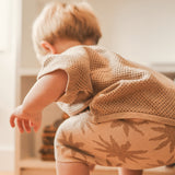 Jacquard Knit Bike Short - Sunset