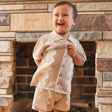 Mesh Knit Short Sleeve Shirt - Shell