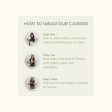 Baby Dink Carrier - Slate