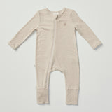 Warm Zippee Baby Romper 0.5 TOG - Oat Little Pod