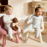 Light Zippee Baby Romper 0.2 TOG - Dusk Blue Stripe