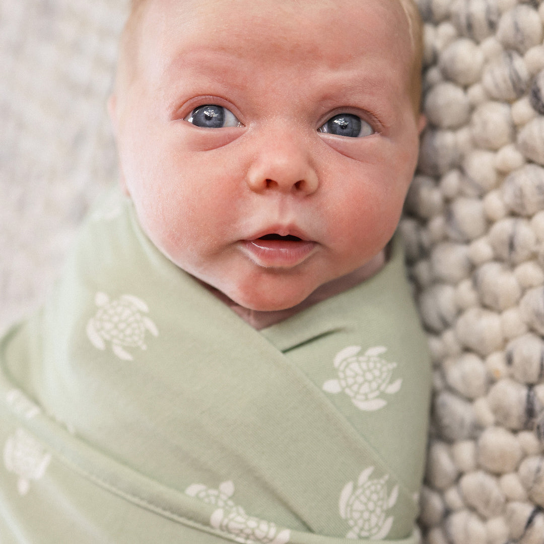 Large Stretchy Swaddle - Turtle