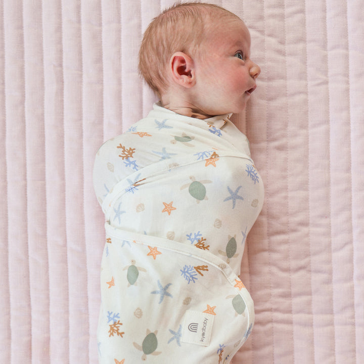 Large Stretchy Swaddle - Underwater World
