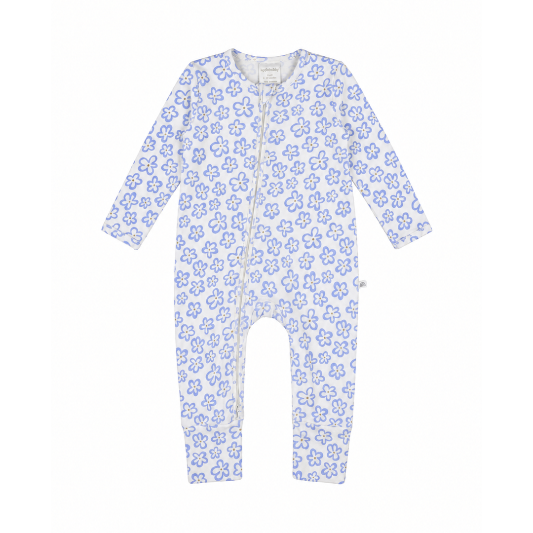 Essential Onesie - Hibiscus Blue