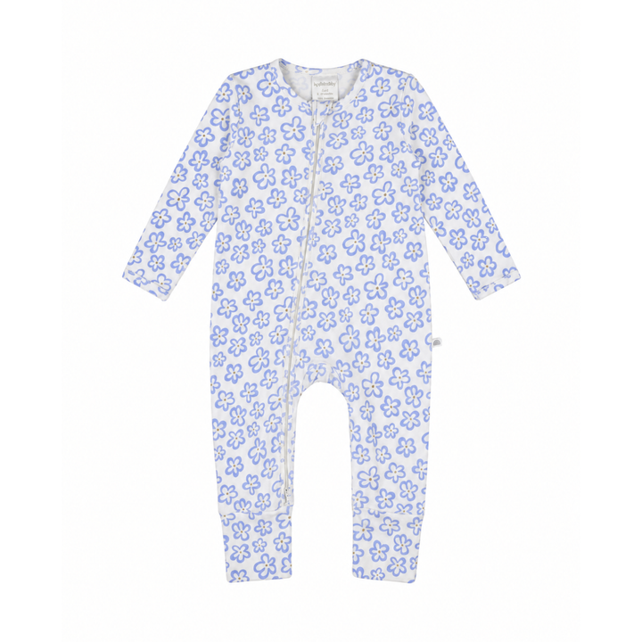 Essential Onesie - Hibiscus Blue