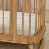 Fitted Cot Sheet - Oat Little Pod