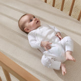 Fitted Cot Sheet - Oat Little Pod