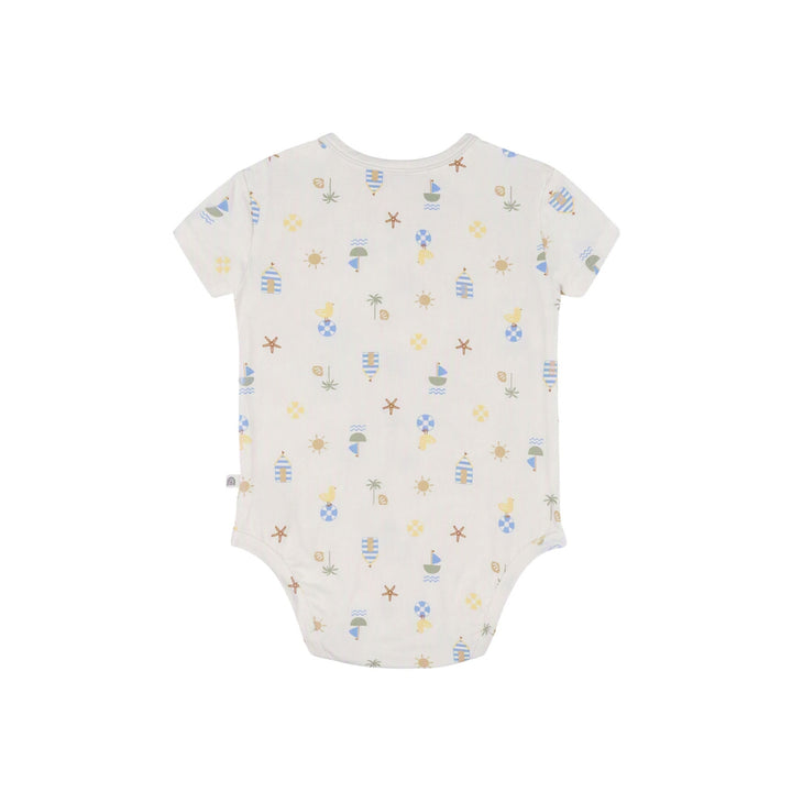 Comfy Short Sleeve Bodysuit - Beach Box