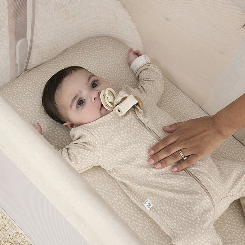 Fitted Bassinet Sheet - Oat Little Pod