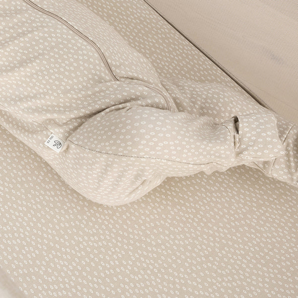 Fitted Bassinet Sheet - Oat Little Pod