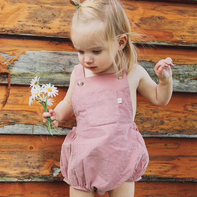 Cord Overall - Blush